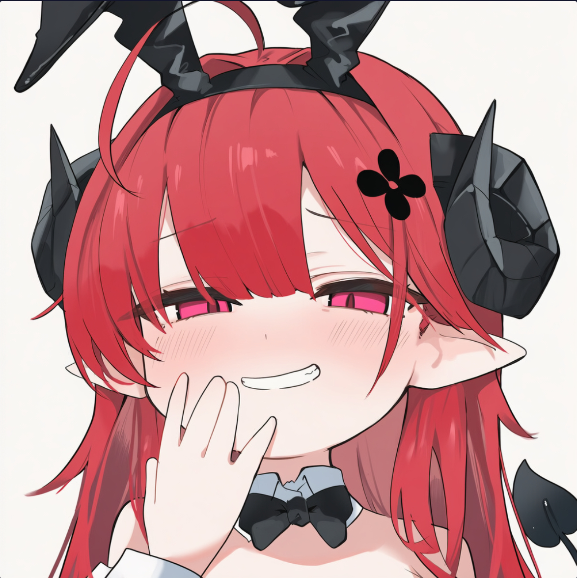 雌大鬼表情包1-pixiv插画-作品交流服务