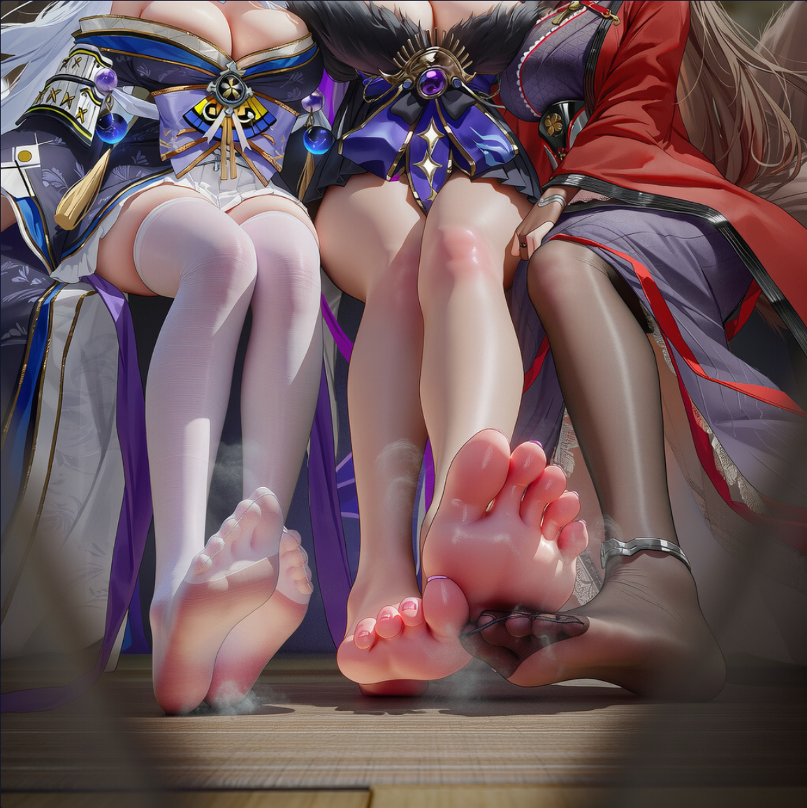 三足鼎立-pixiv插画-作品交流服务