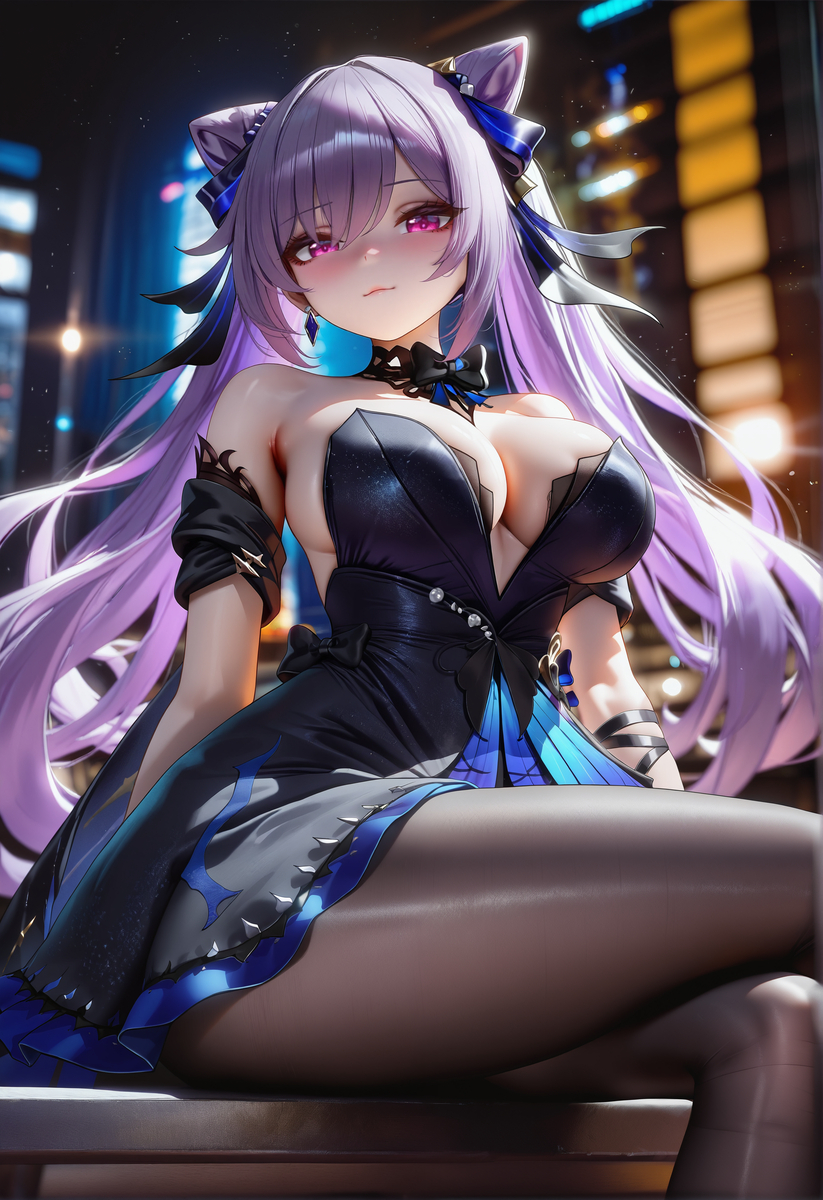 keqing刻晴-pixiv插画-作品交流服务