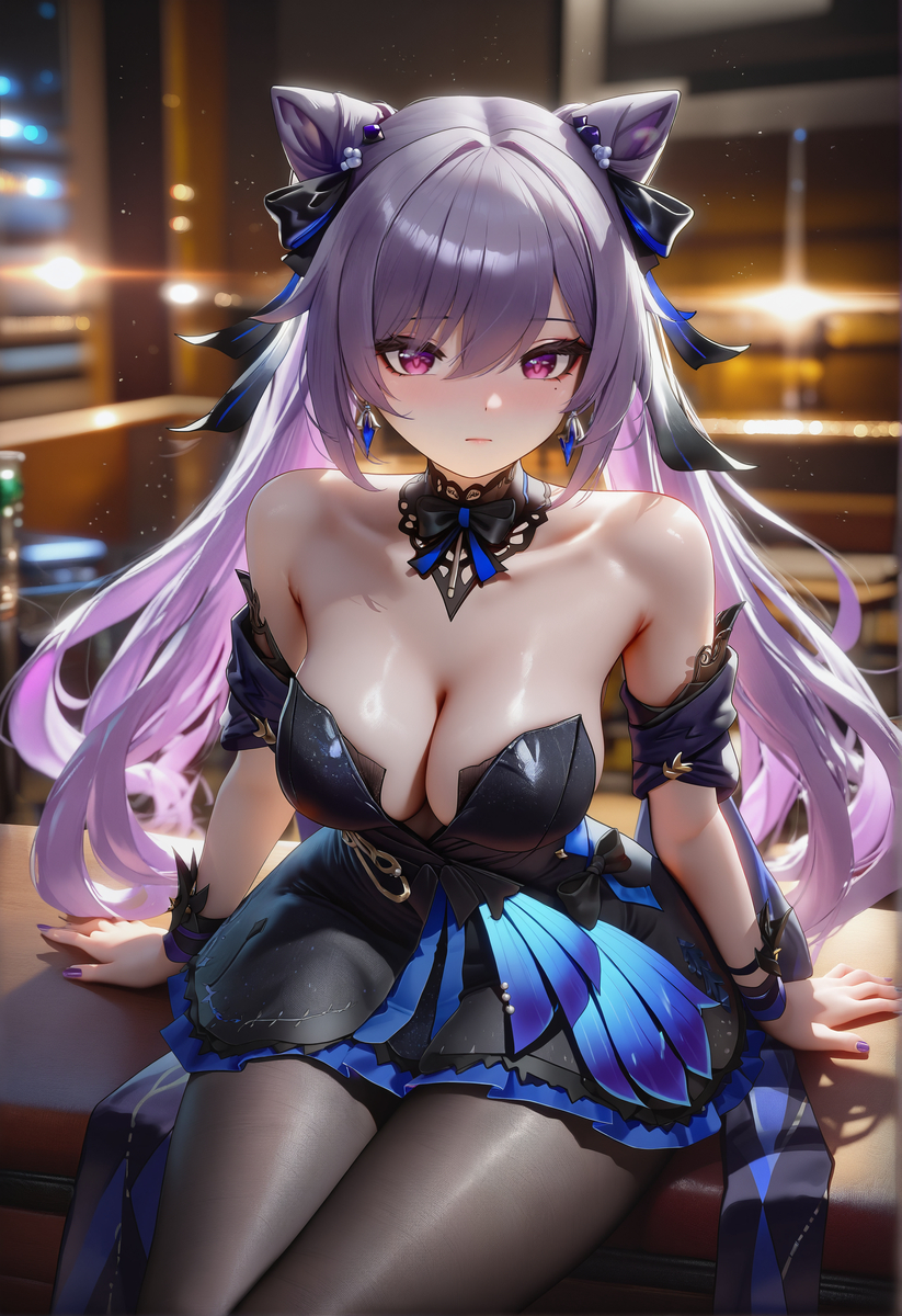 keqing刻晴-pixiv插画-作品交流服务