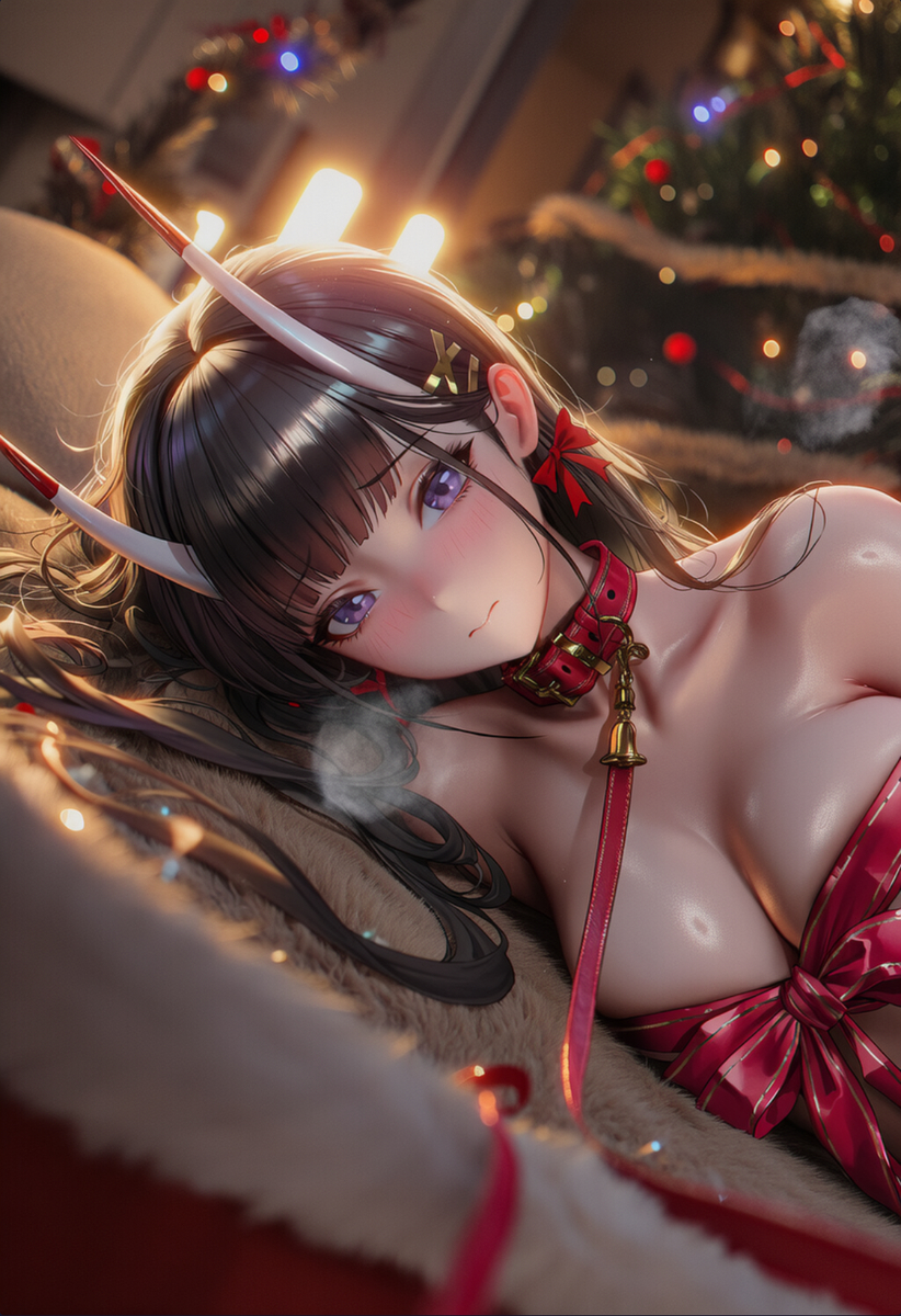 重樱圣诞节-pixiv插画-作品交流服务