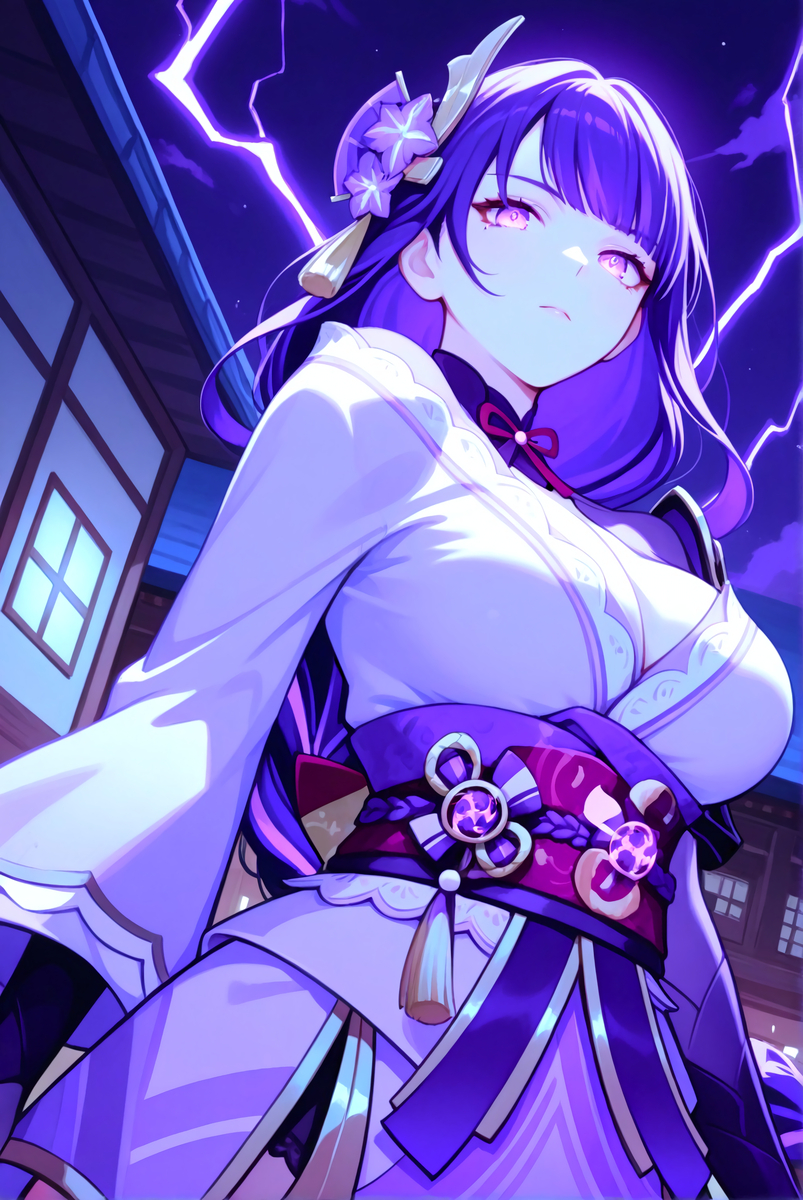 雷電(煽り)-pixiv插画-作品交流服务