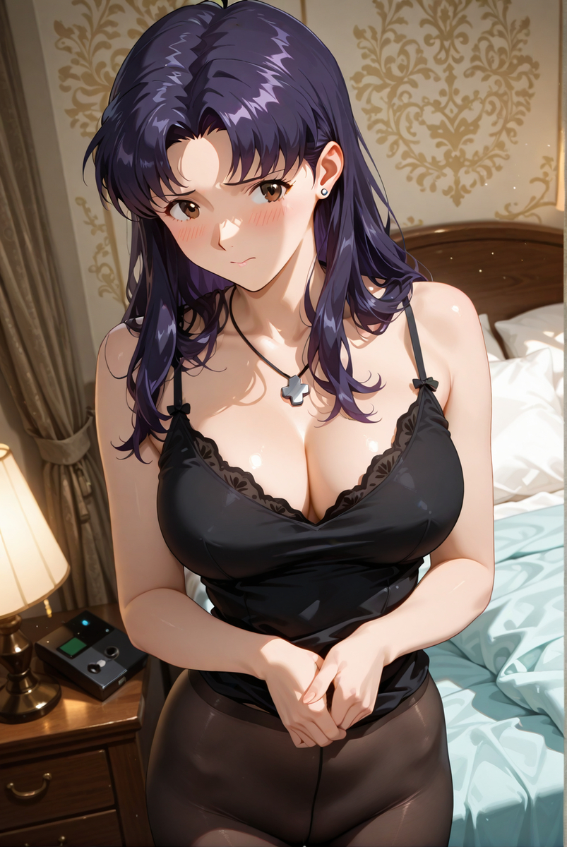 ミサト(キャミ一連)-pixiv插画-作品交流服务