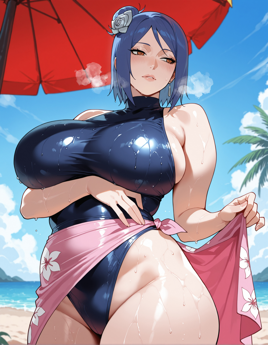 Konan - Sarong-pixiv插画-作品交流服务