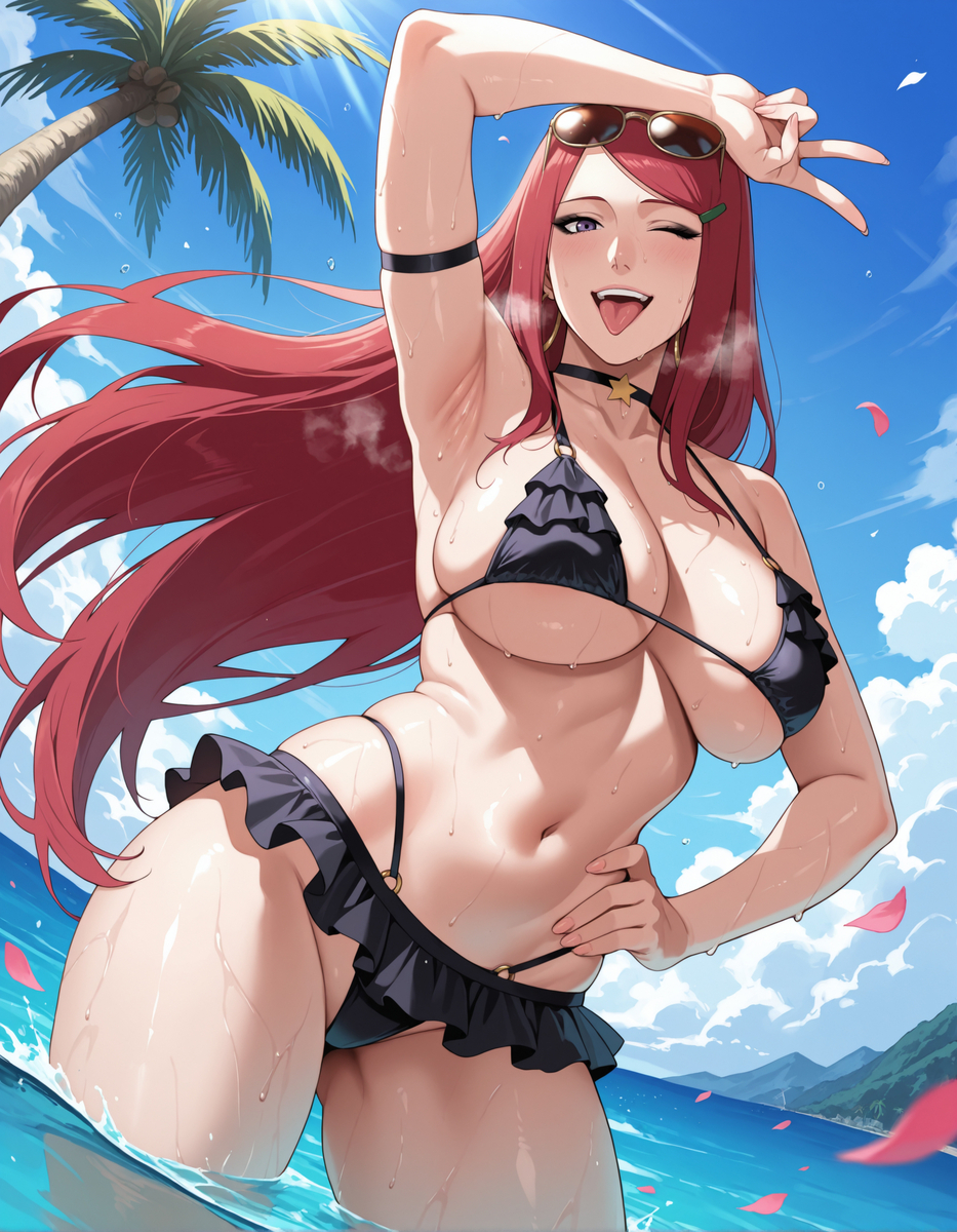 Kushina - Model-pixiv插画-作品交流服务