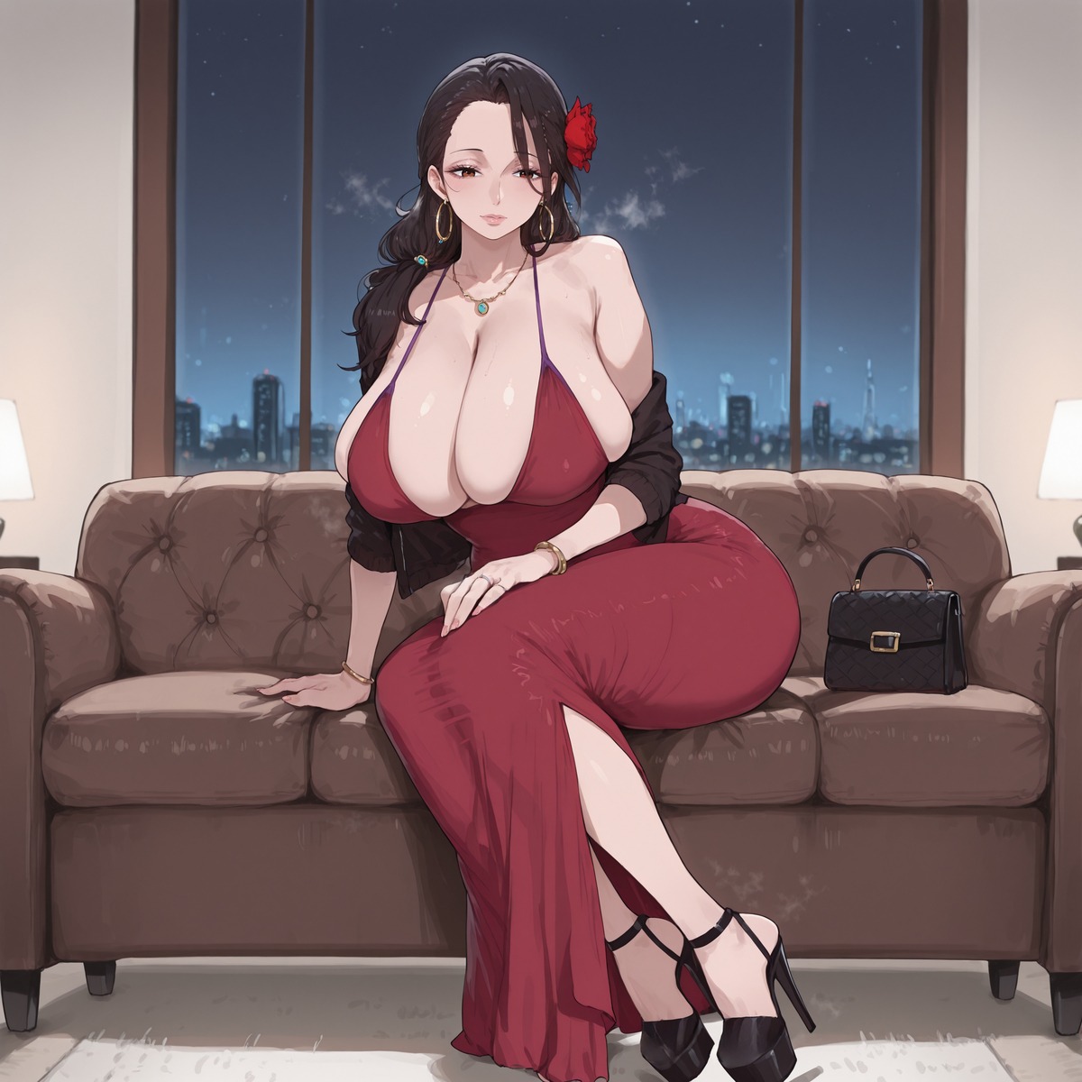 Viola - Cocktaildress-pixiv插画-作品交流服务