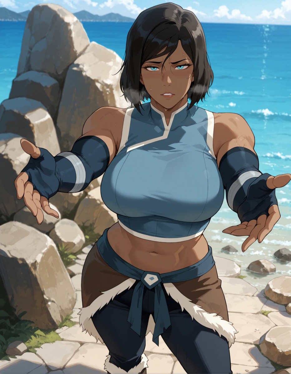 Korra - Raffle-pixiv插画-作品交流服务