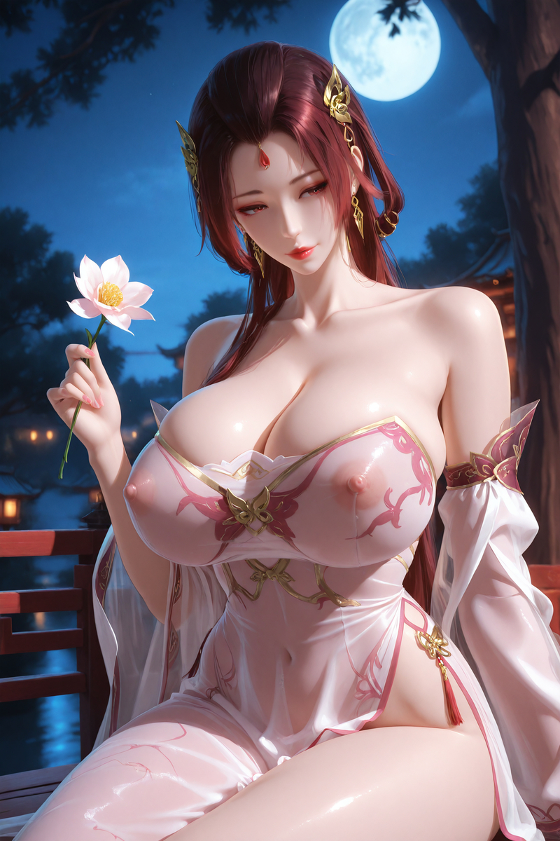 胡美人-pixiv插画-作品交流服务