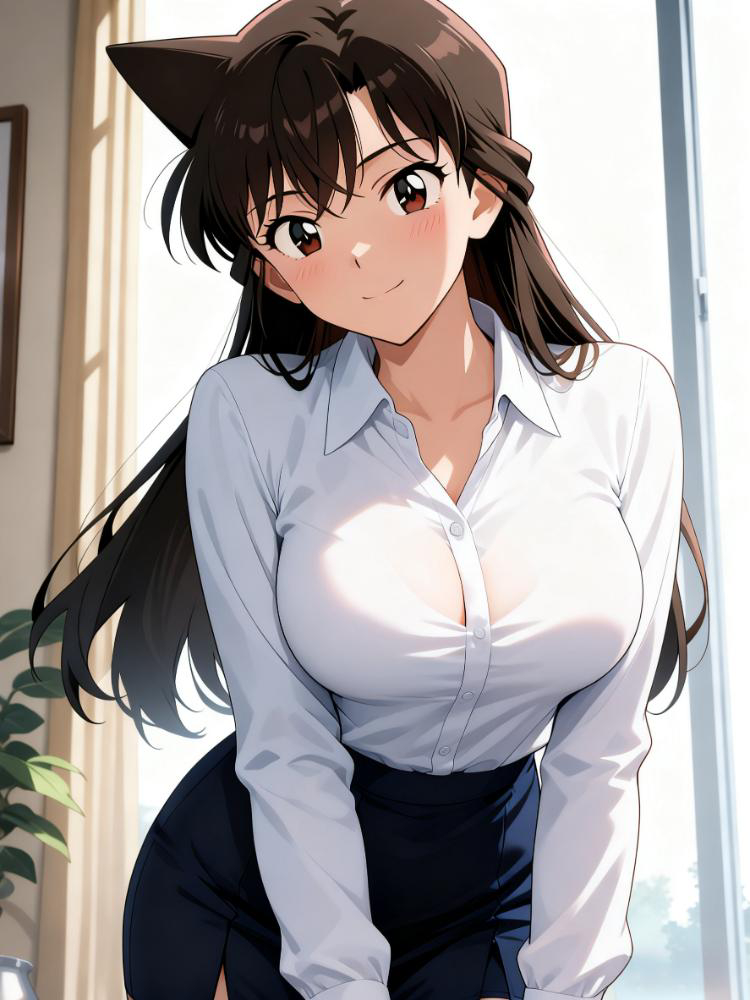 毛利蘭 01-pixiv插画-作品交流服务