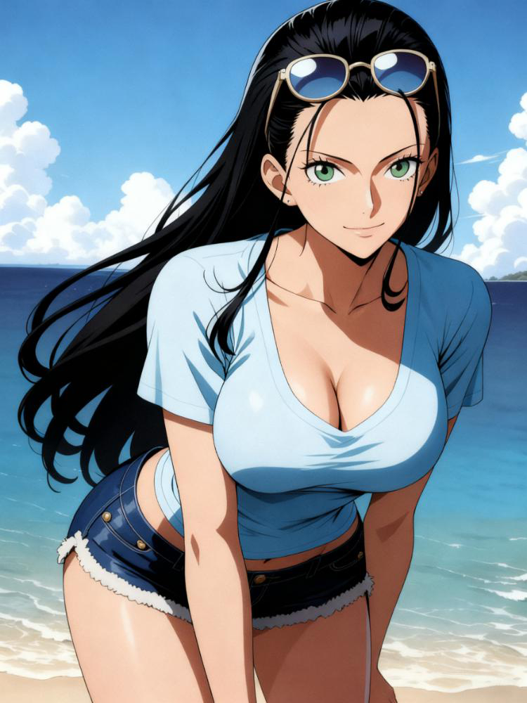 ニコ・ロビン 03-pixiv插画-作品交流服务