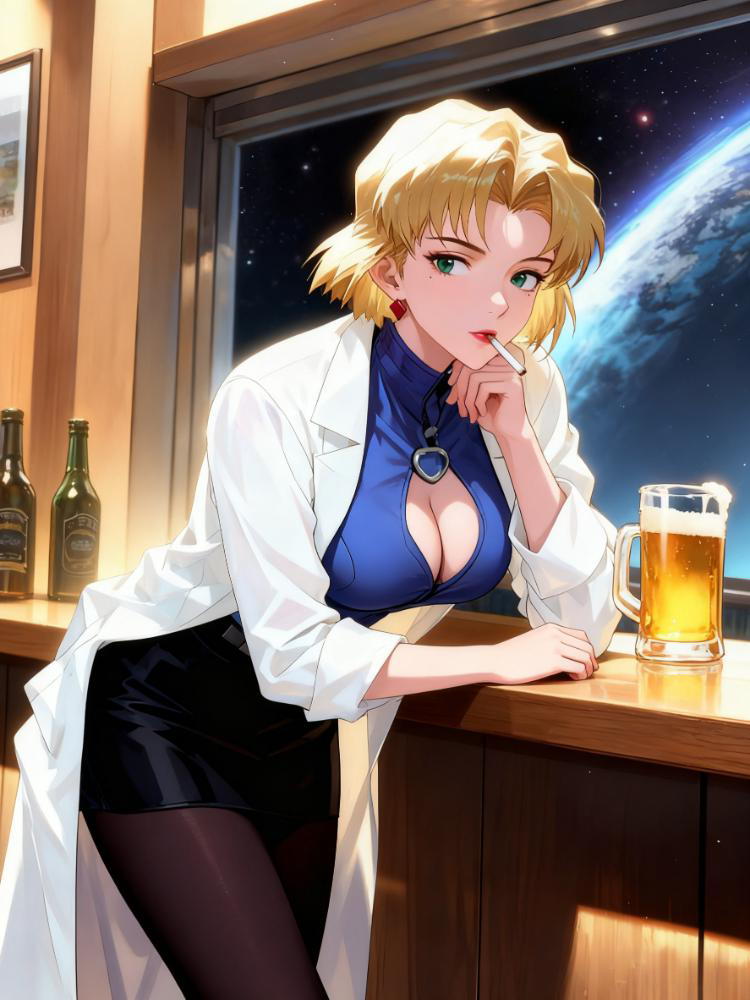 赤木リツコ 02-pixiv插画-作品交流服务