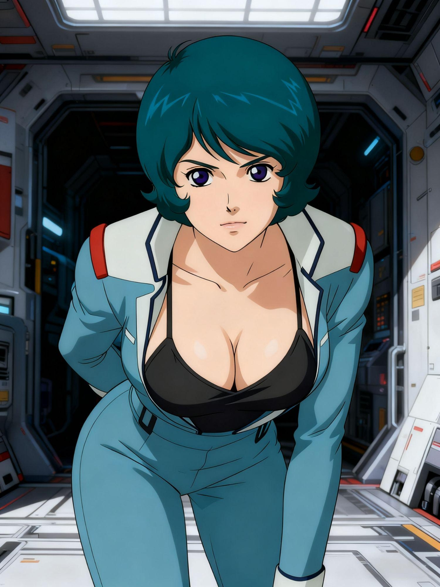 カミーユ・ビダン 女体化01-pixiv插画-作品交流服务