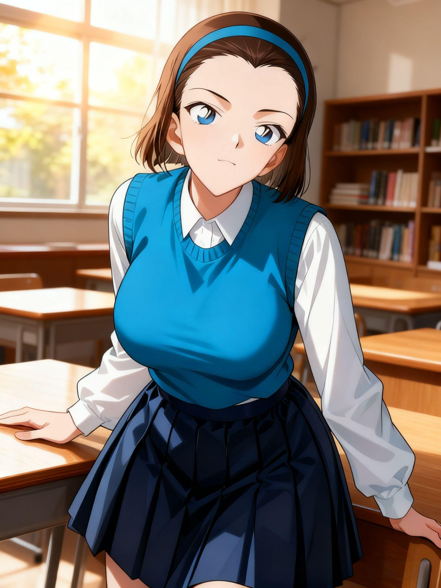 鈴木園子 02-pixiv插画-作品交流服务