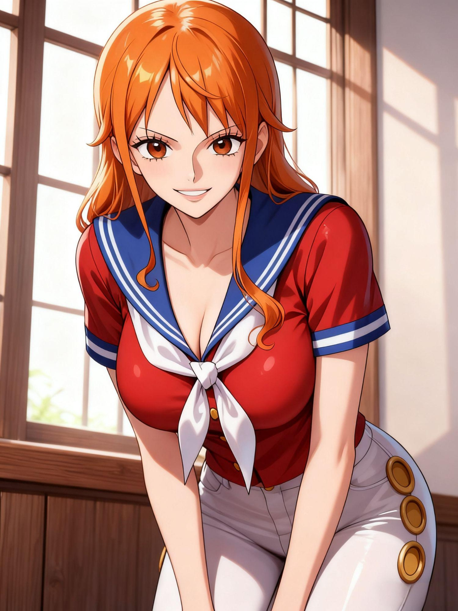 ナミ 09-pixiv插画-作品交流服务