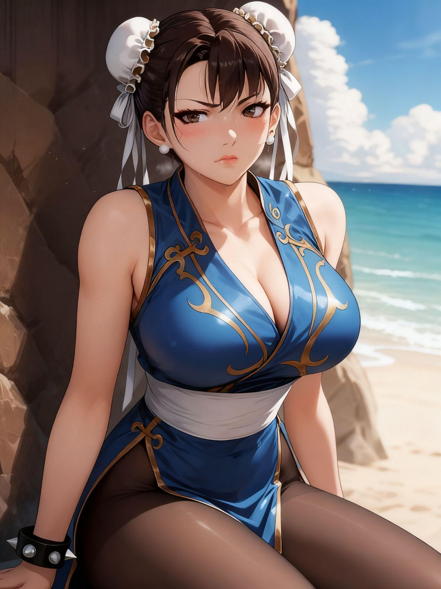 春麗 06-pixiv插画-作品交流服务