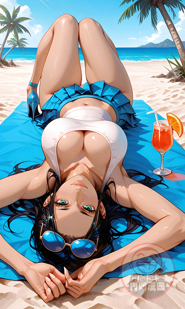 nico robin 妮可罗宾 巨乳 large breasts-pixiv插画-作品交流服务