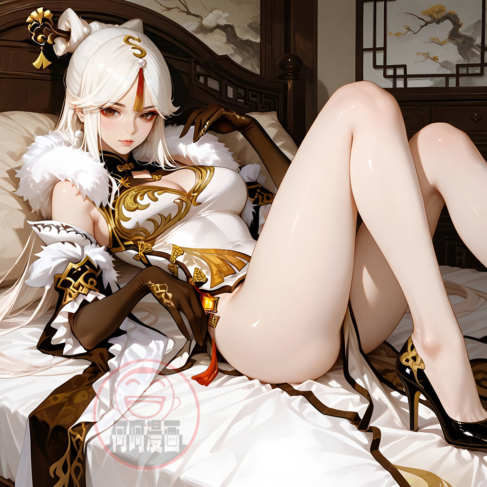 凝光 Ningguang  GenshinImpact 美腿高跟-pixiv插画-作品交流服务