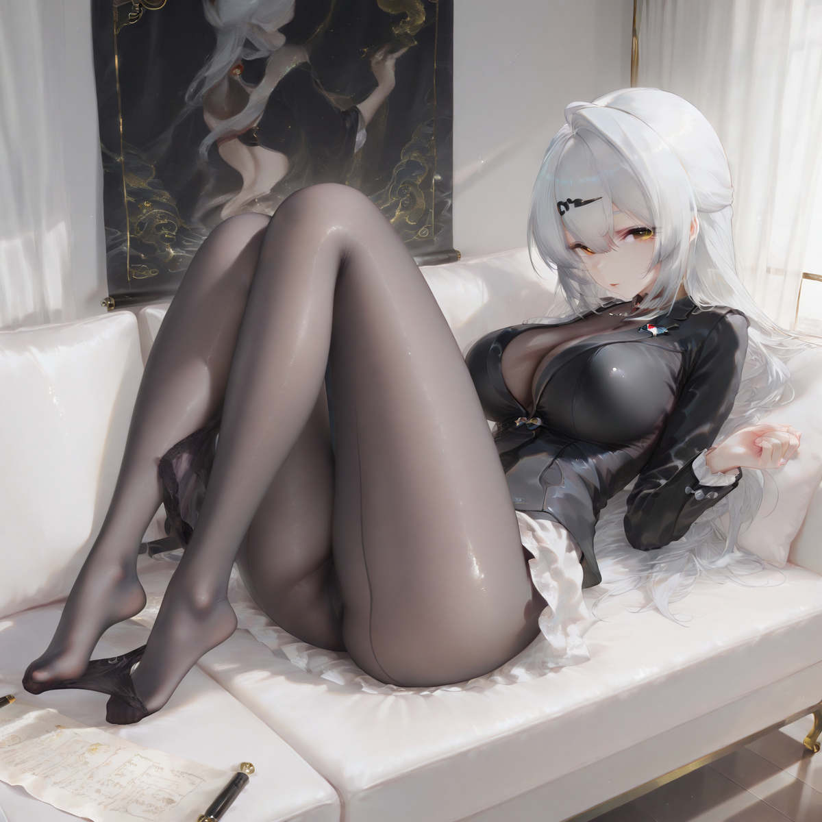 师傅的丝足 suki-pixiv插画-作品交流服务