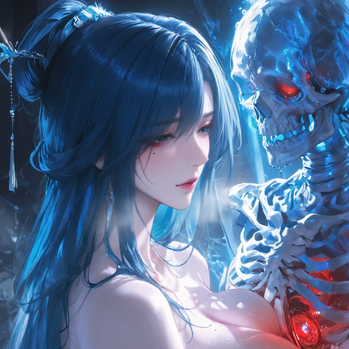 提前更新一月吧-pixiv插画-作品交流服务