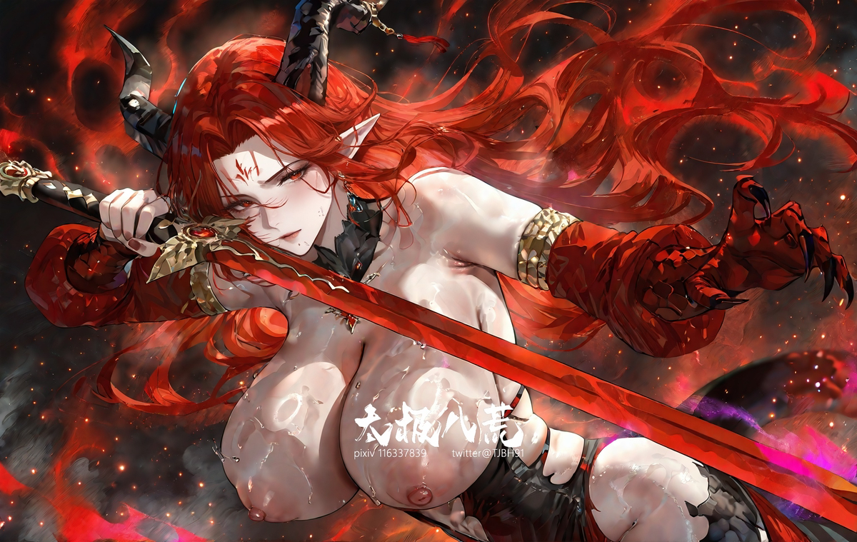 图片[9]-01-03 红发版本妖尊 194p-pixiv插画-作品交流服务