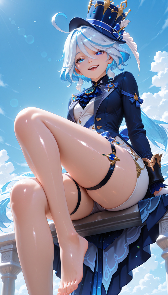 Furina 😍-pixiv插画-作品交流服务