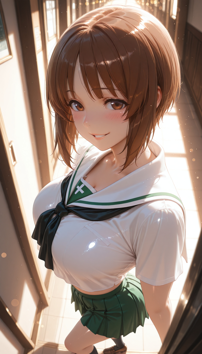 Miho Nishizumi😍-pixiv插画-作品交流服务