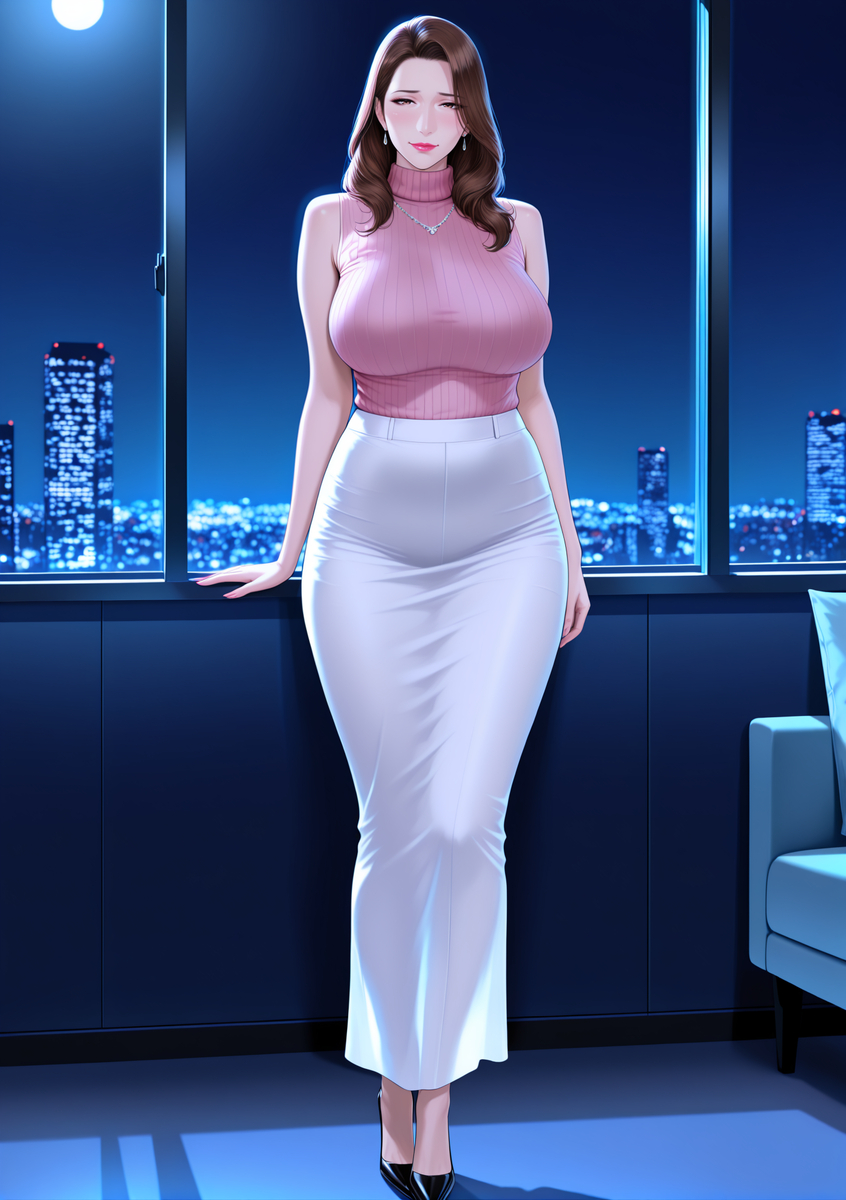 性感骚妈-pixiv插画-作品交流服务