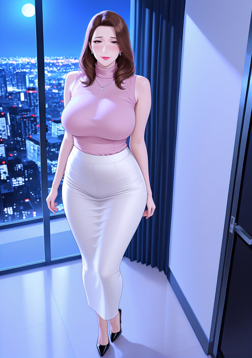 性感骚妈-pixiv插画-作品交流服务