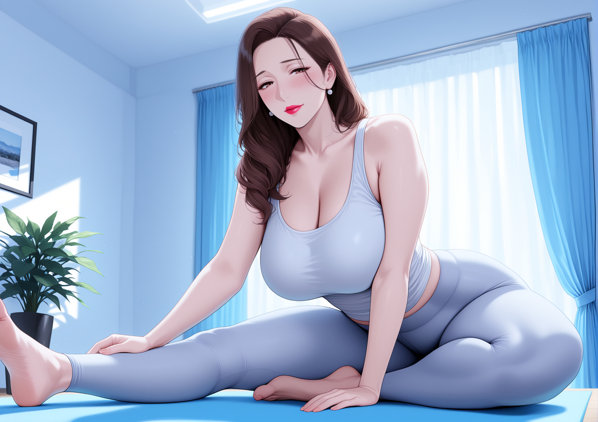 图片[33]-做瑜伽的骚妈-pixiv插画-作品交流服务