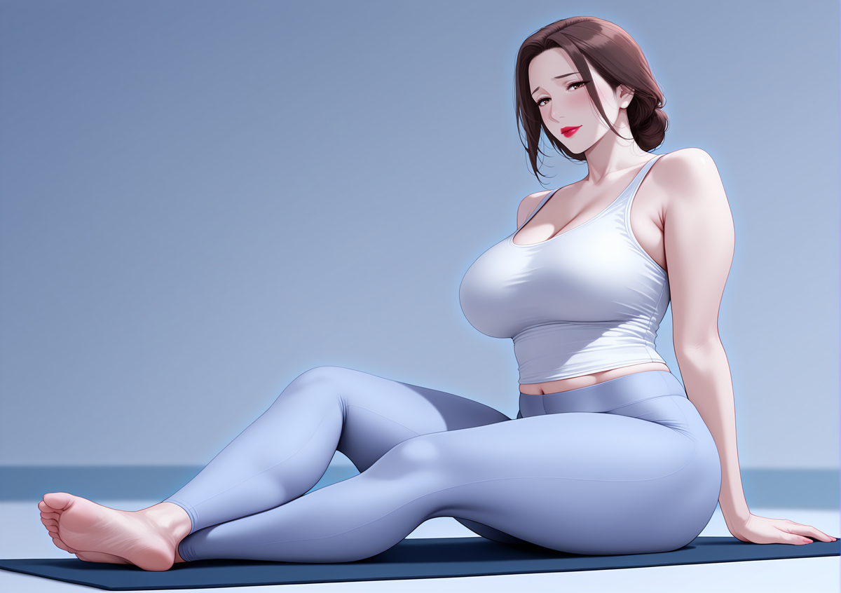 图片[5]-做瑜伽的骚妈-pixiv插画-作品交流服务