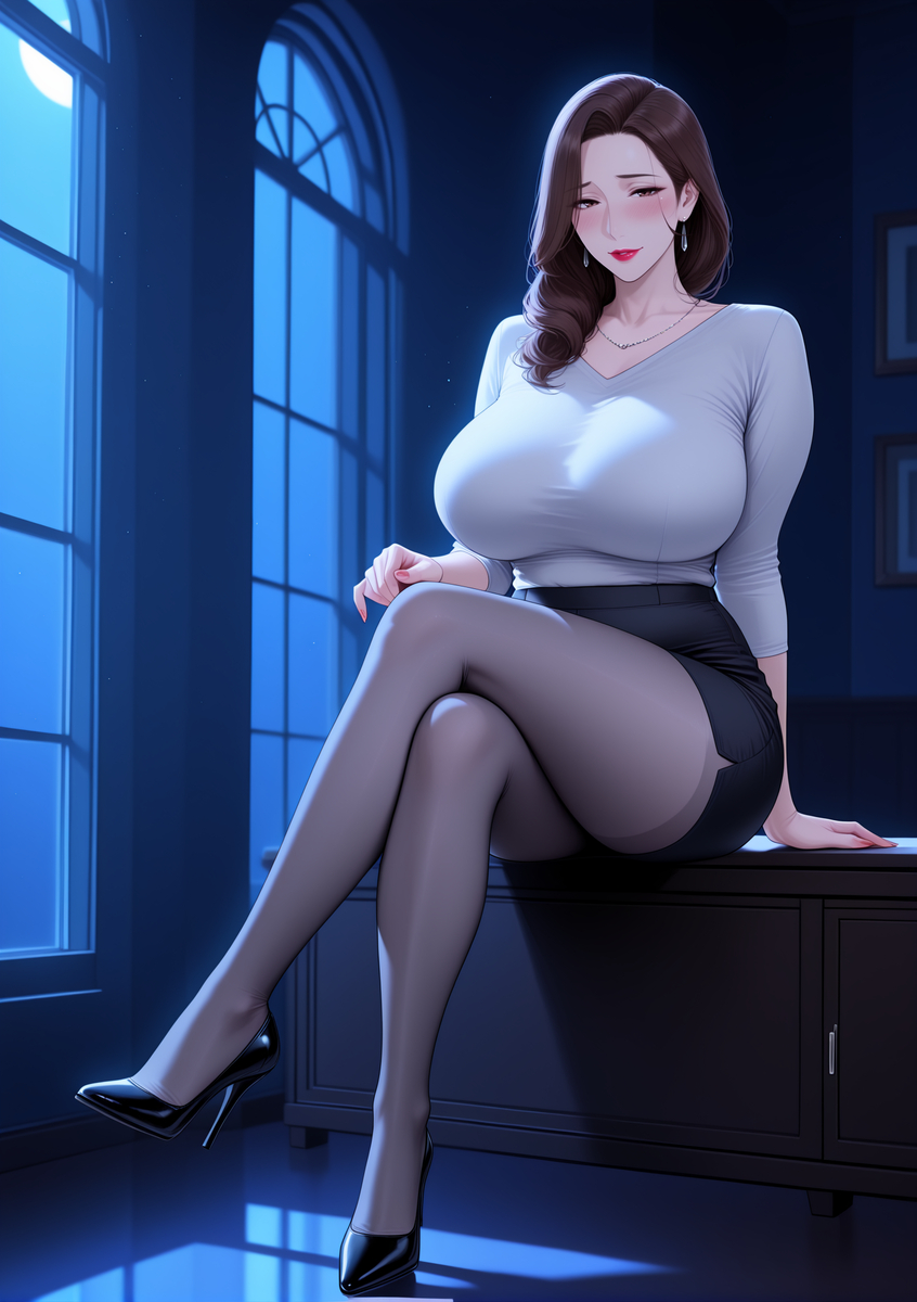 图片[13]-骚妈的性感母体-pixiv插画-作品交流服务