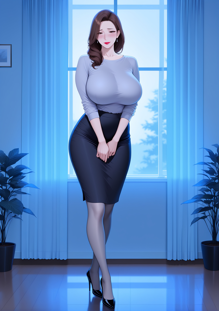 图片[24]-骚妈的性感母体-pixiv插画-作品交流服务