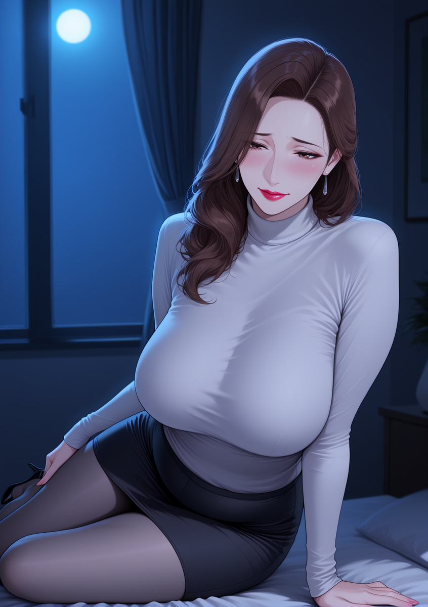 图片[8]-骚妈的性感母体-pixiv插画-作品交流服务