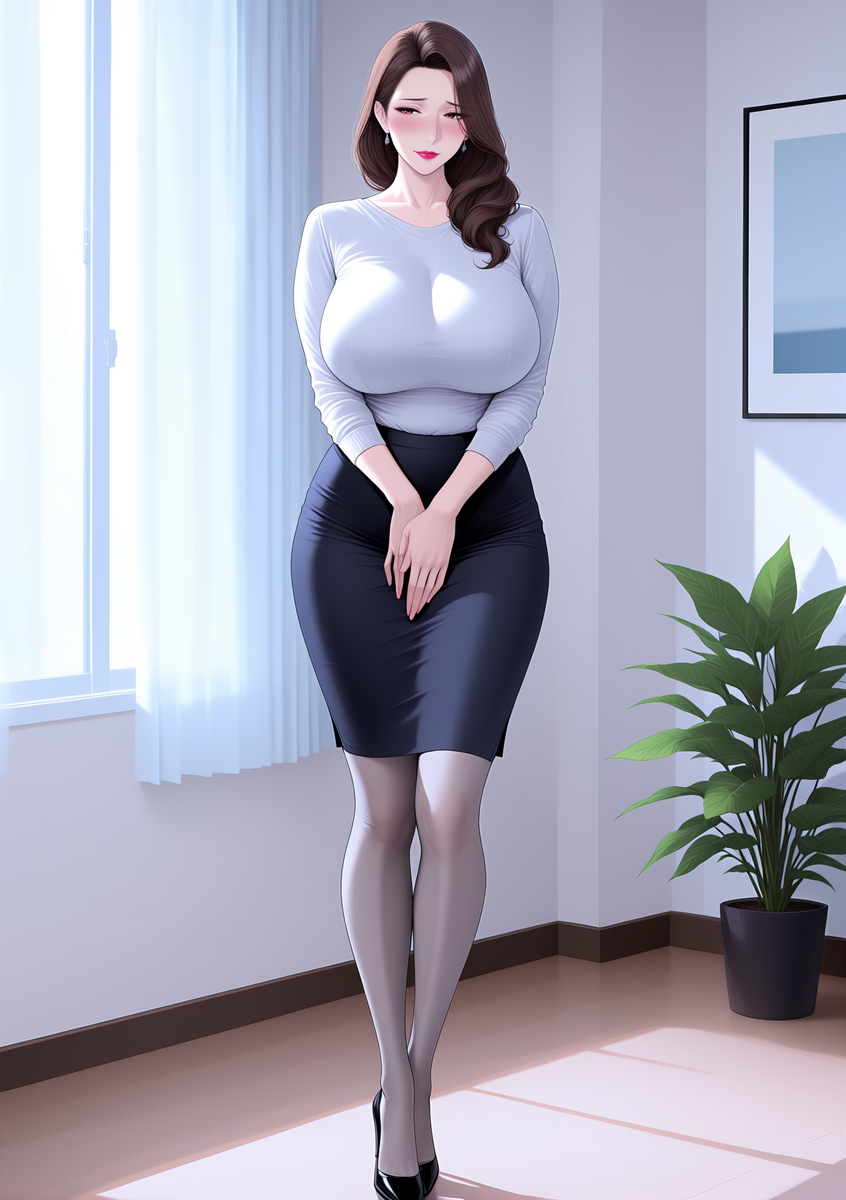 图片[27]-性感灰丝骚妈-pixiv插画-作品交流服务