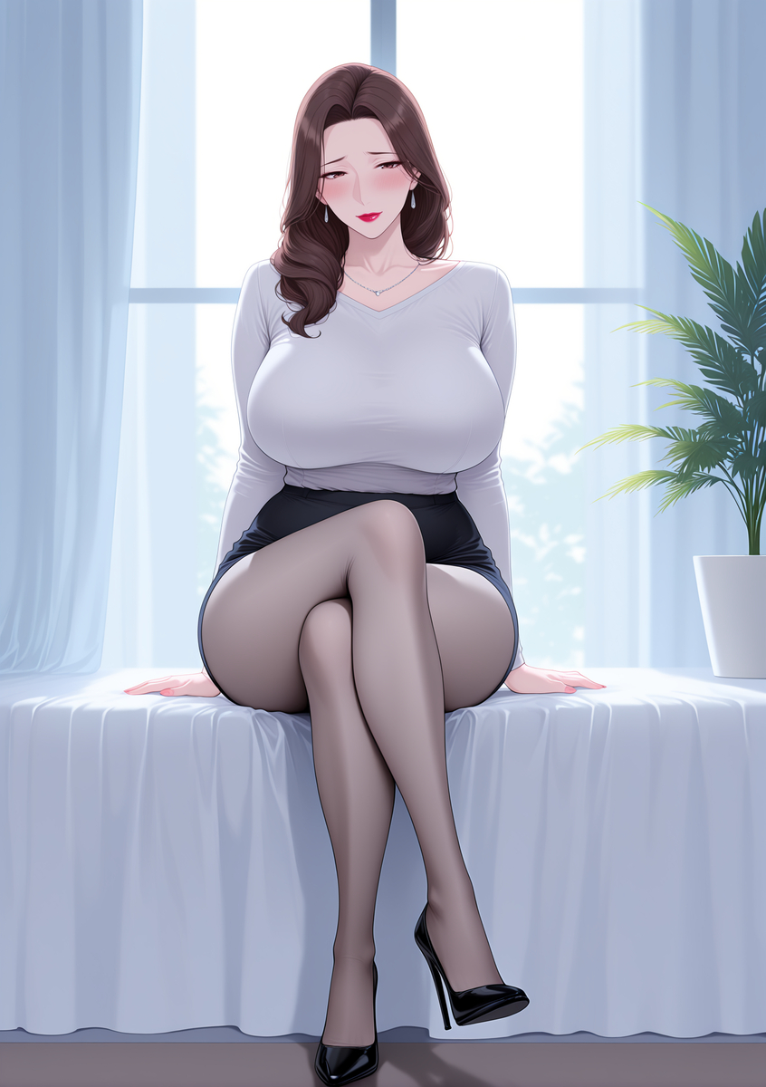 图片[38]-性感灰丝骚妈-pixiv插画-作品交流服务