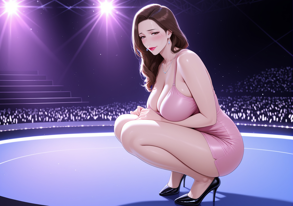 舞台上的骚妈-pixiv插画-作品交流服务