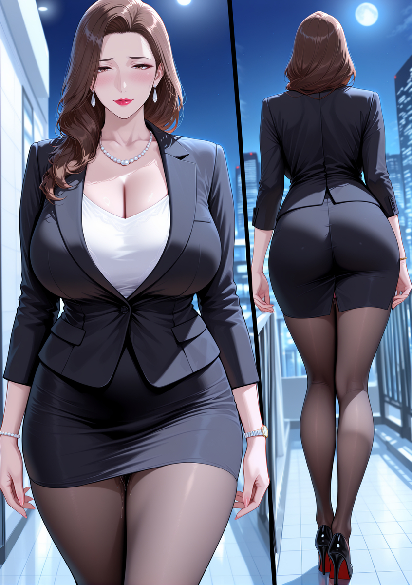 图片[16]-OL人妻-pixiv插画-作品交流服务