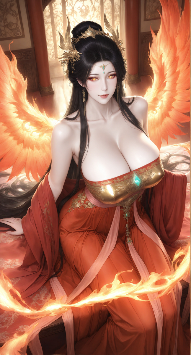 欲火重生~凤凰女~-pixiv插画-作品交流服务