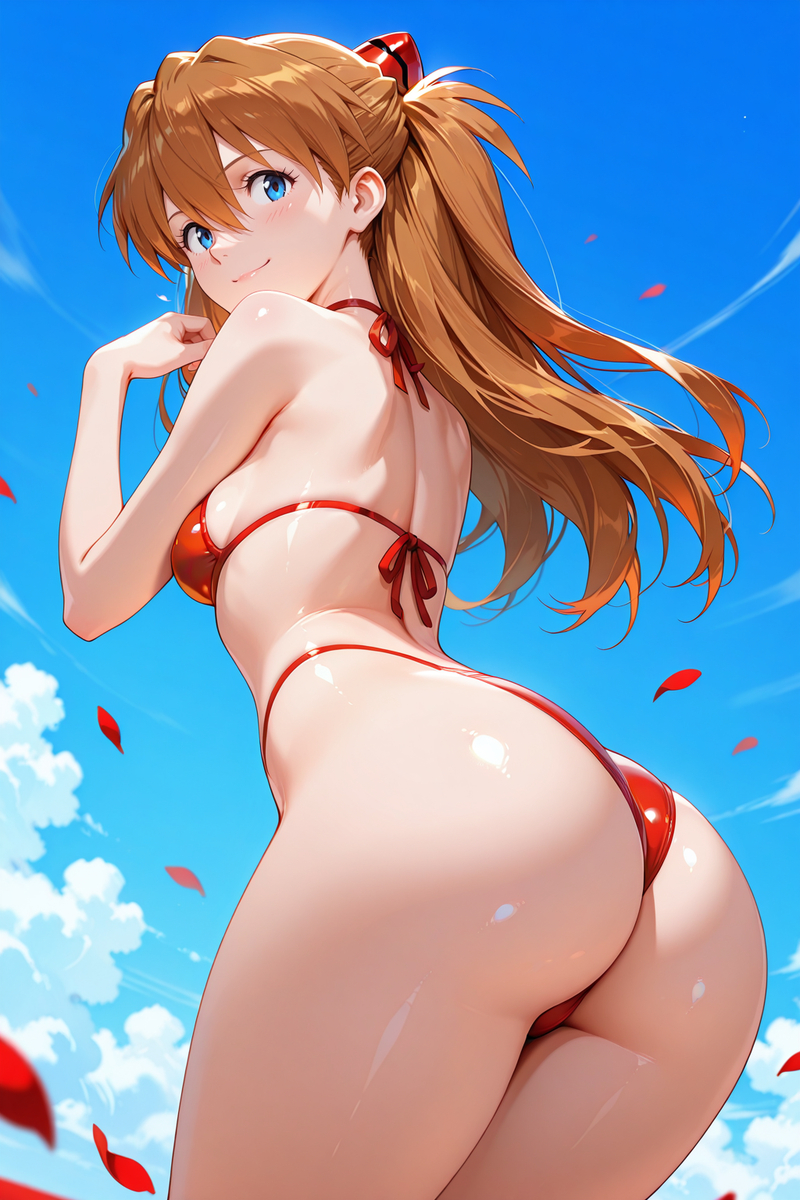 アスカ・ラングレー　57-pixiv插画-作品交流服务