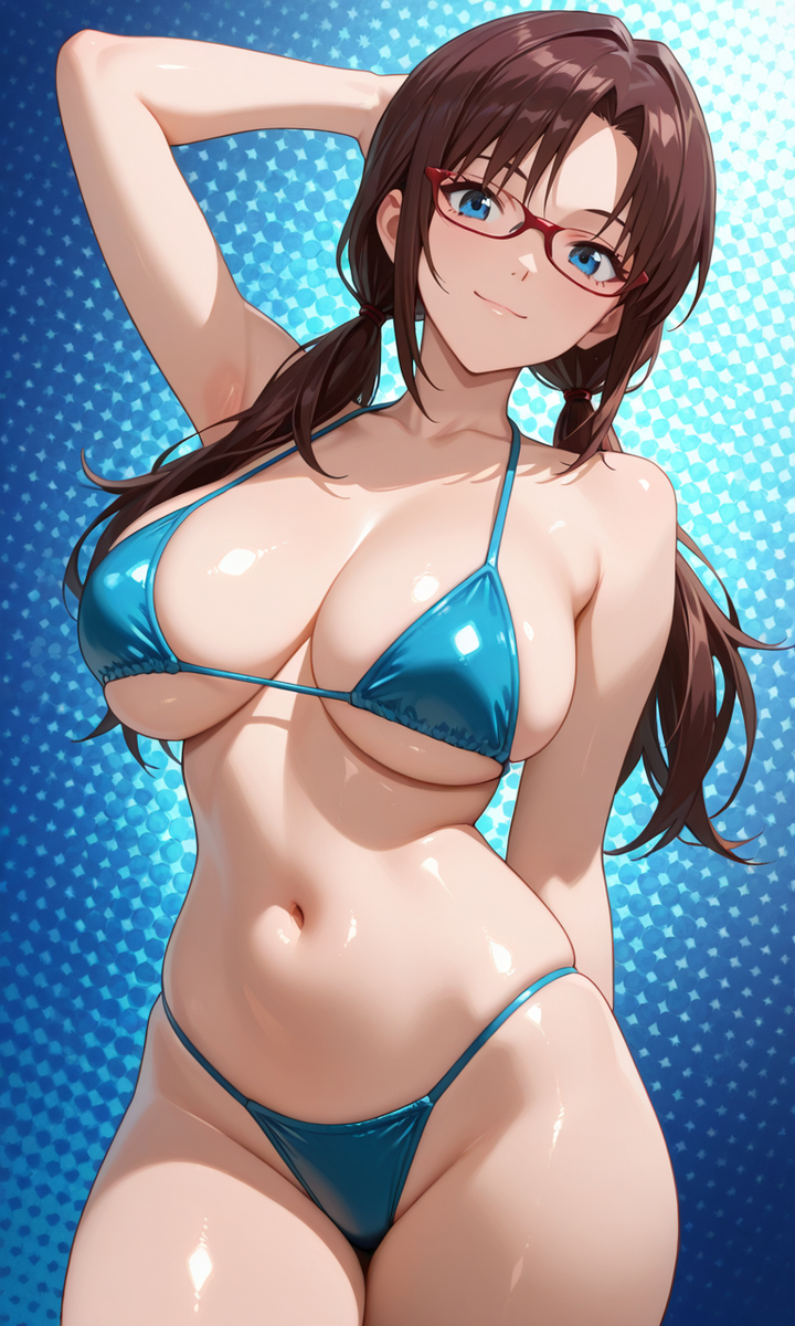 真希波・マリ・イラストリアス　53-pixiv插画-作品交流服务