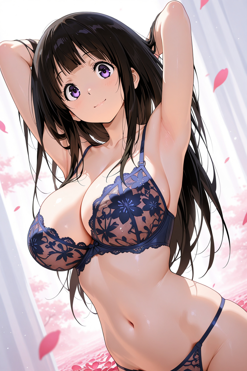 千反田える　3-pixiv插画-作品交流服务