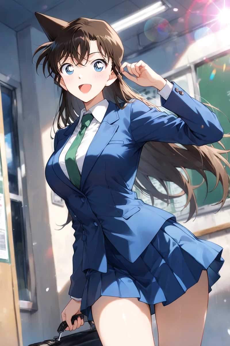 毛利蘭　10-pixiv插画-作品交流服务