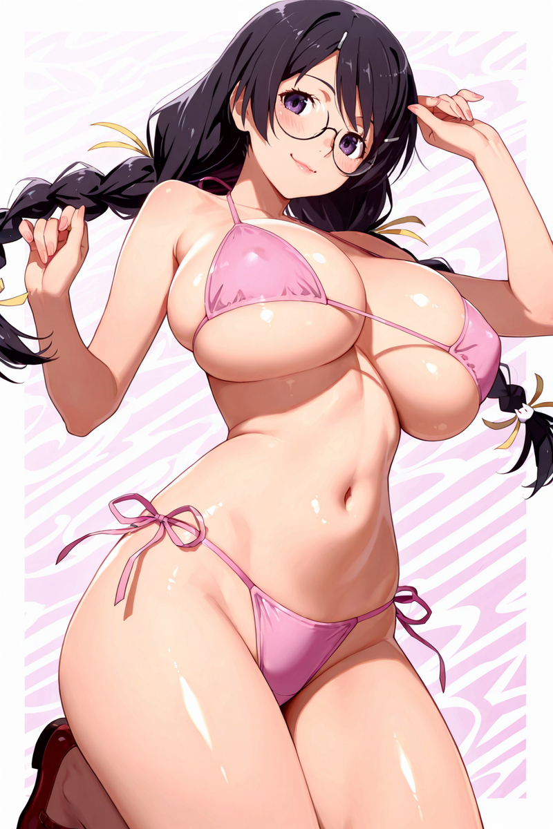 羽川翼　35-pixiv插画-作品交流服务