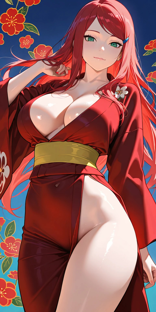 うずまきクシナ　39-pixiv插画-作品交流服务