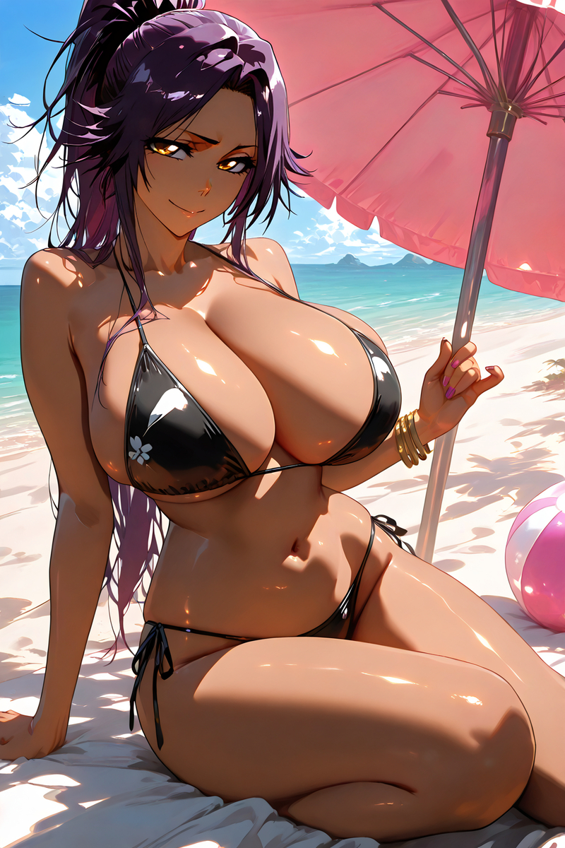 四楓院夜一　73-pixiv插画-作品交流服务