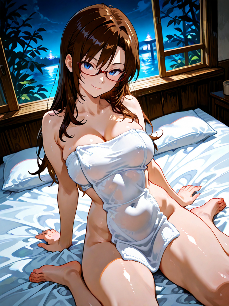 真希波・マリ・イラストリアス　55-pixiv插画-作品交流服务