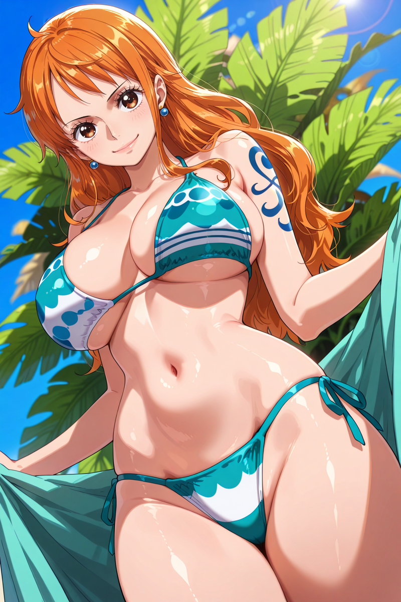 ナミ　100-pixiv插画-作品交流服务