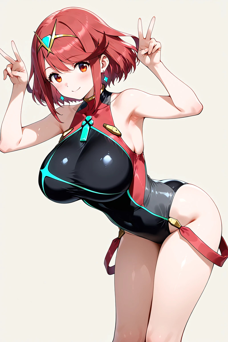 ホムラ Pyra　40-pixiv插画-作品交流服务
