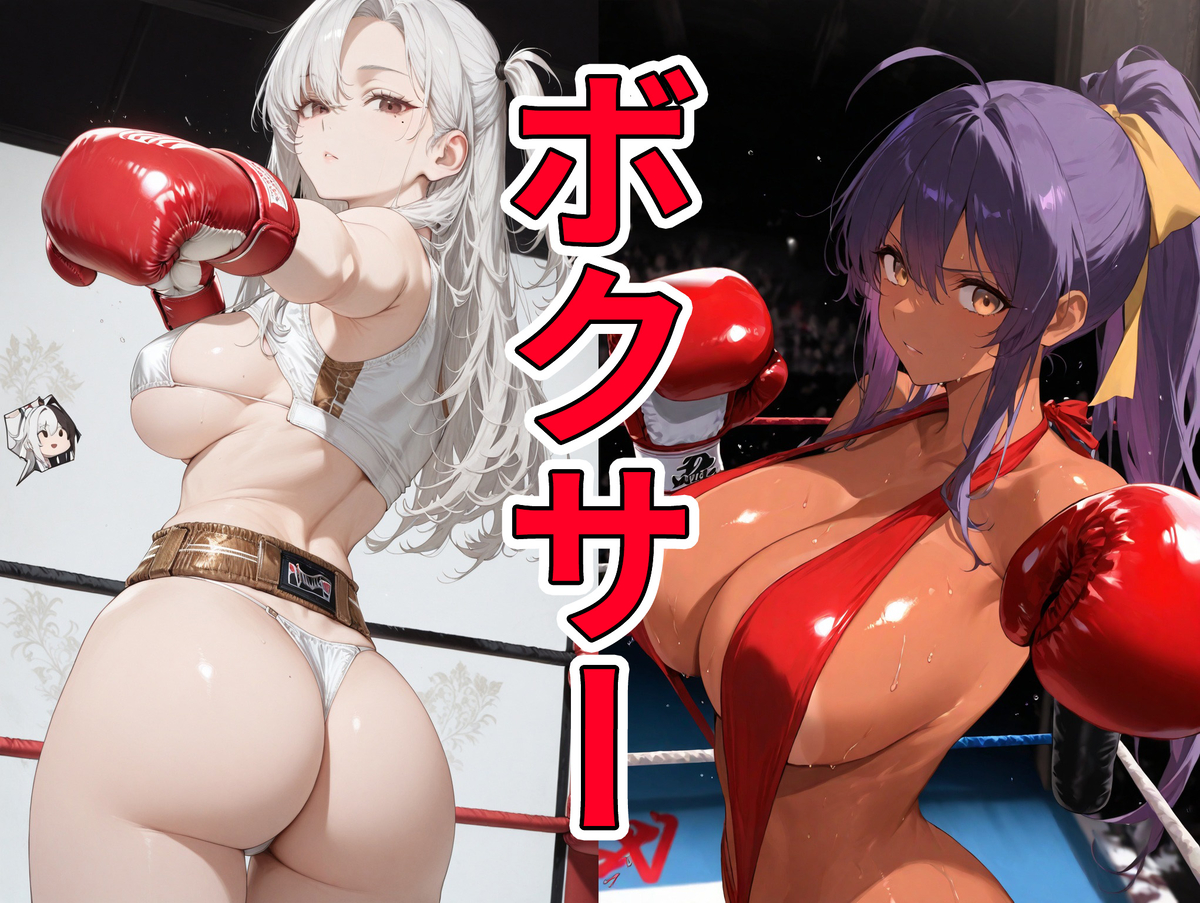 『ボクサー』在DLsite發售囉!-pixiv插画-作品交流服务