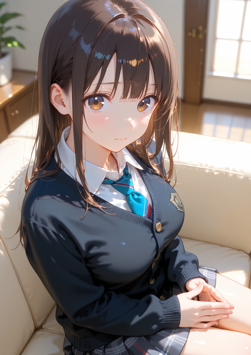 上目遣い♪-pixiv插画-作品交流服务